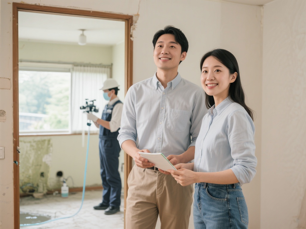 另一对夫妻则分享了他们的经验。在租住房屋